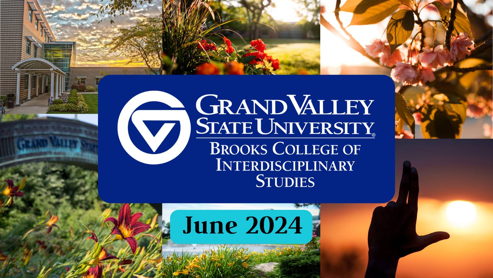June 2024 Brooks College Newsletter header - collage of summer campus pictures
